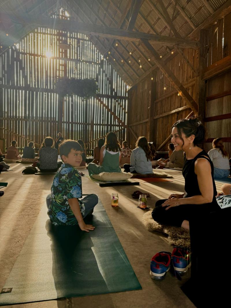 Yoga, bar, bartending, drinks, rustic barn, Derek Botchford, Andrea Soto, Smithers, North, British Columbia, Frontier Experience, events, retreats, Canada Day, riverside